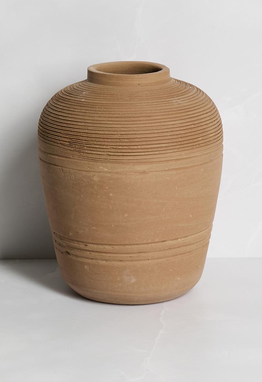 Sixth Floor - Essa Terracotta Vase - Terracotta