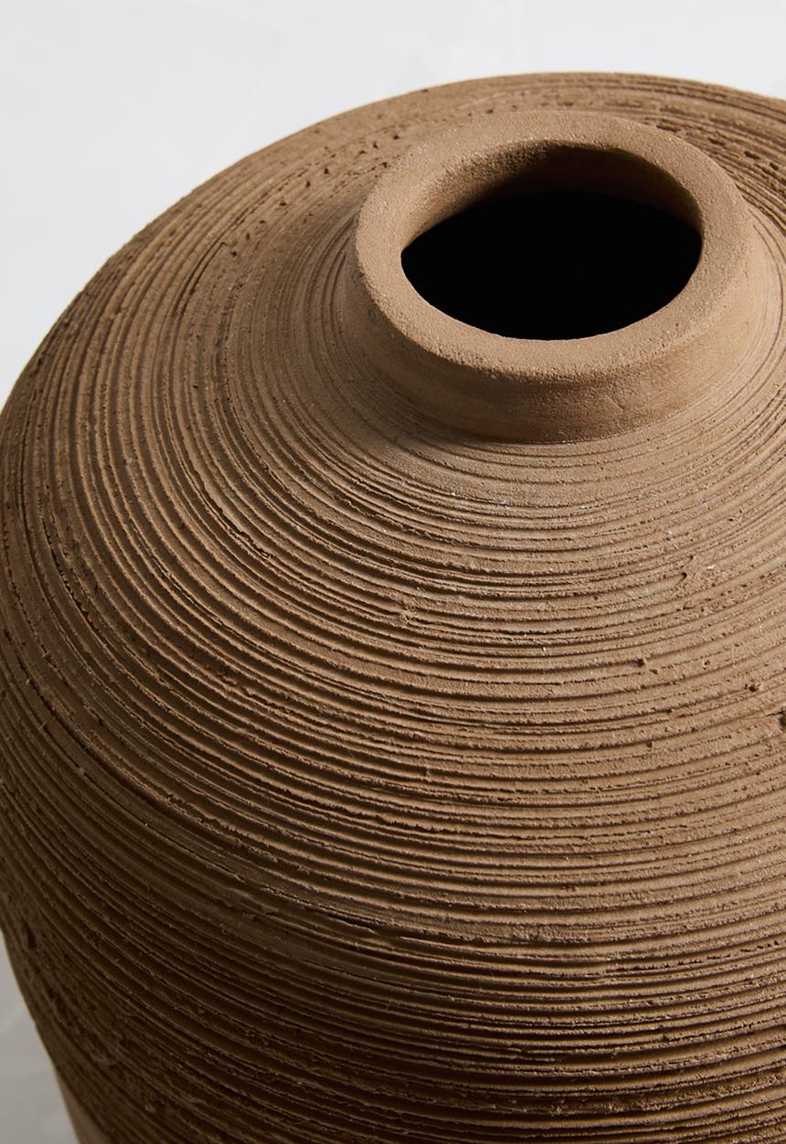 Sixth Floor - Essa Terracotta Vase - Terracotta