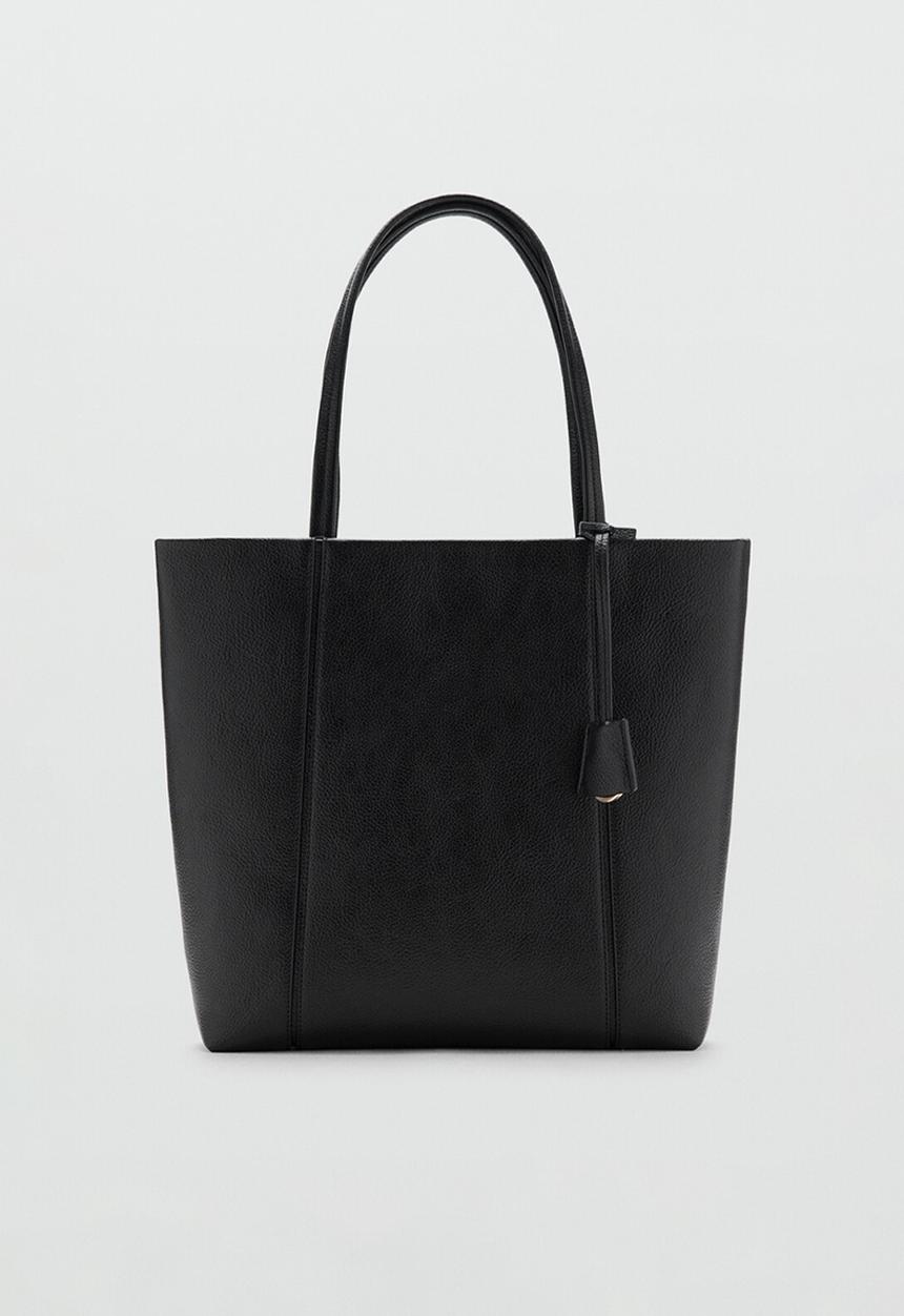 MANGO - Gracie tote bag - black