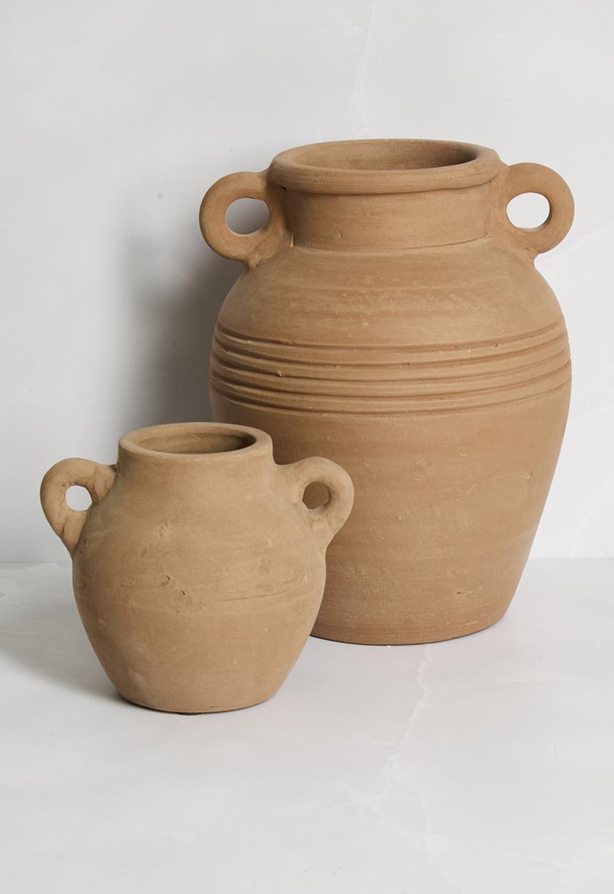 Sixth Floor - Medina Terracotta Vase - Terracotta