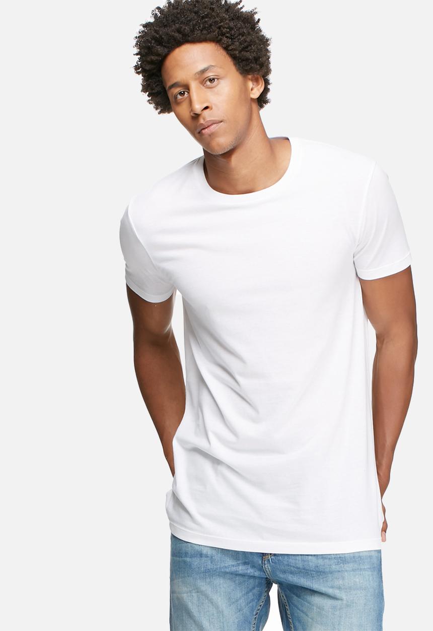 basicthread - Longline crew neck tee