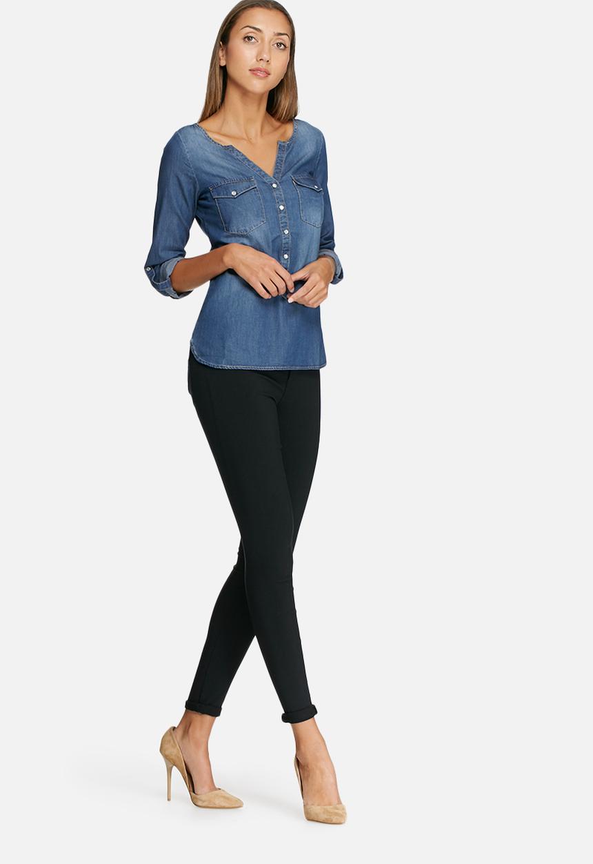 Jacqueline de Yong - Wyre denim shirt