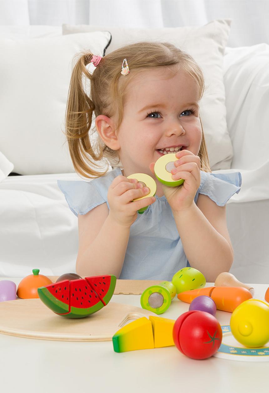 Greenbean Learning - Classic World - Pretend & Play - Cutting Fruit - 9pcs