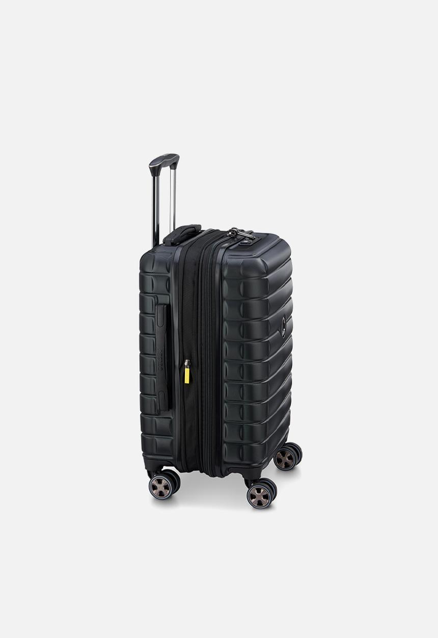 Delsey - Delsey Small Shadow 5.0 55Cm 4Dw Cabin Trolley Case - Black