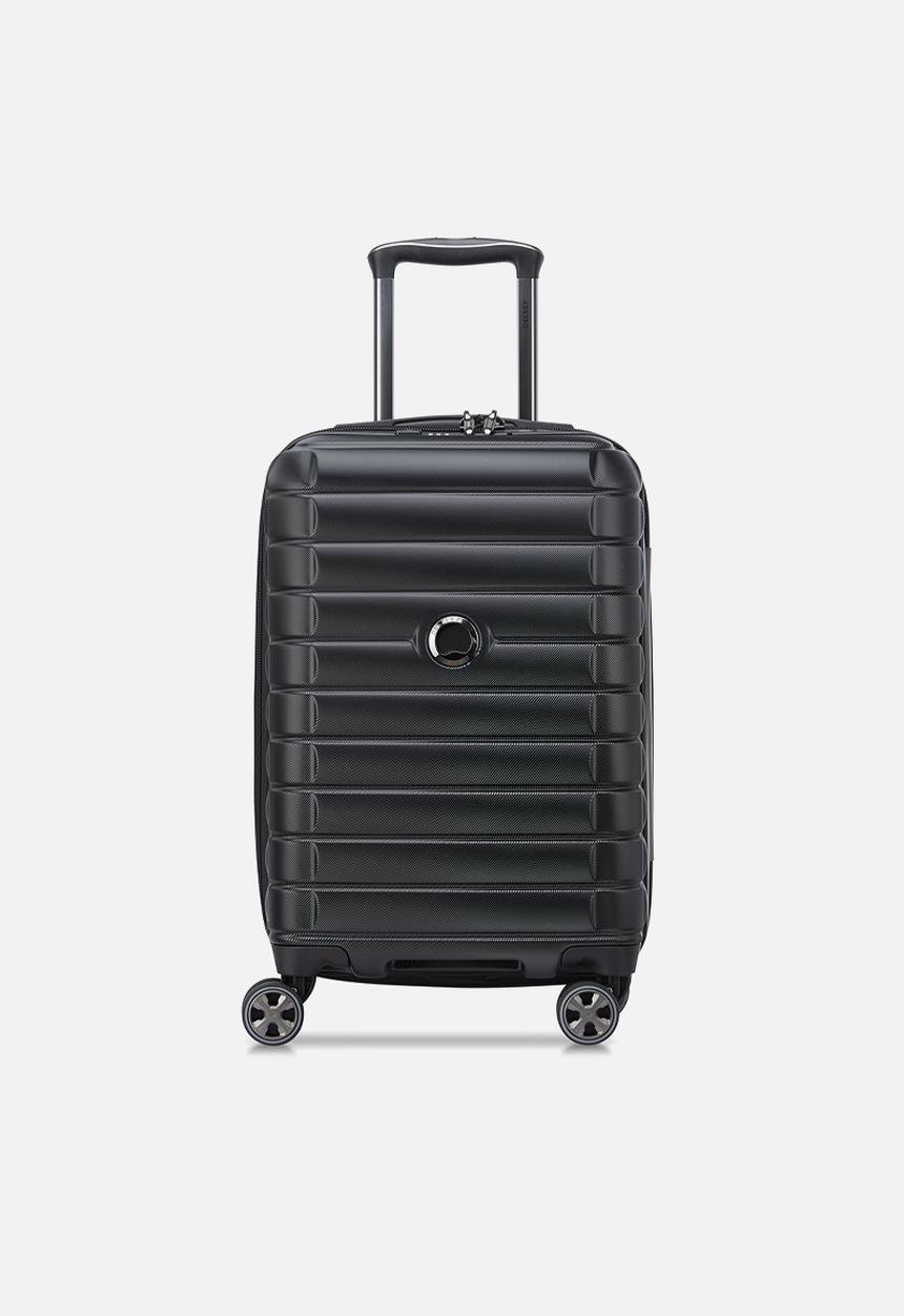 Delsey - Delsey Small Shadow 5.0 55Cm 4Dw Cabin Trolley Case - Black