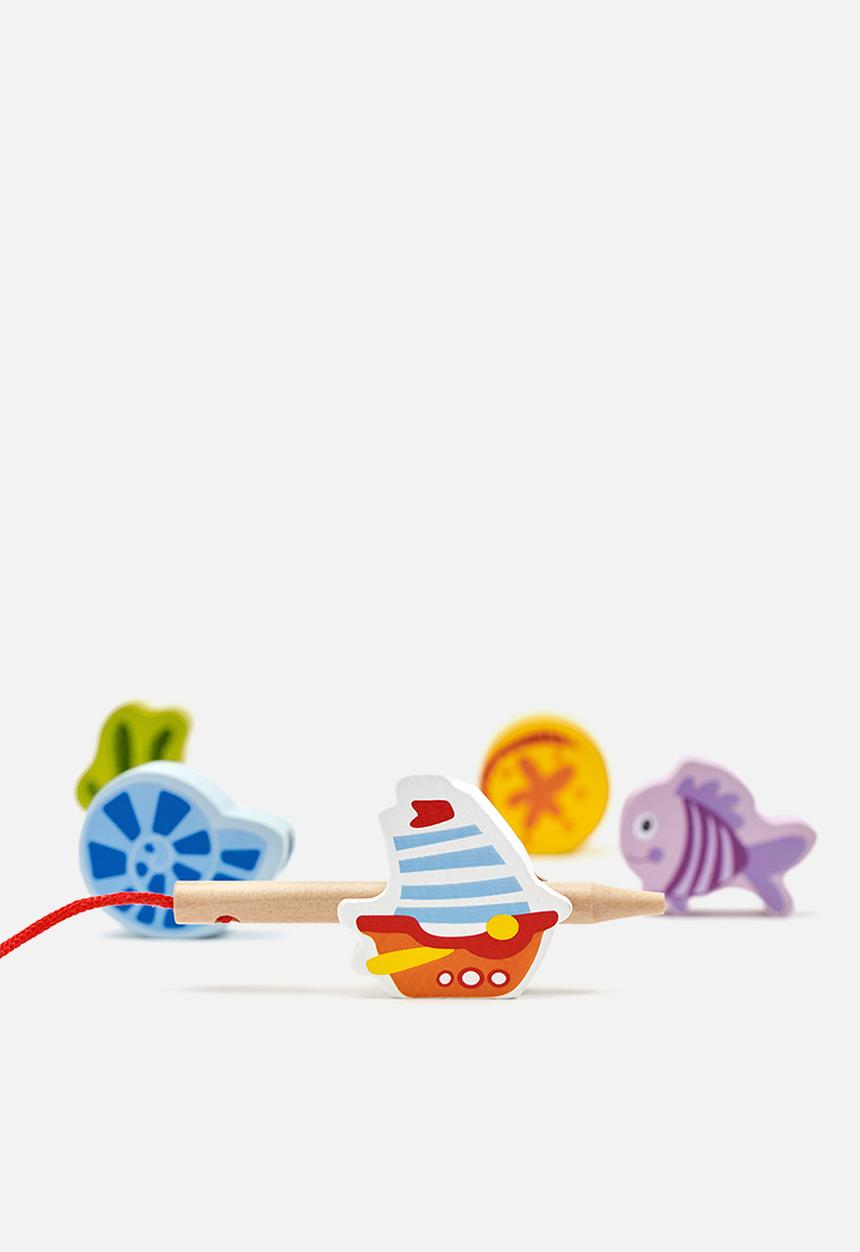 Greenbean Learning - Classic World - Lacing Beads - Under-the-Sea - 13pcs