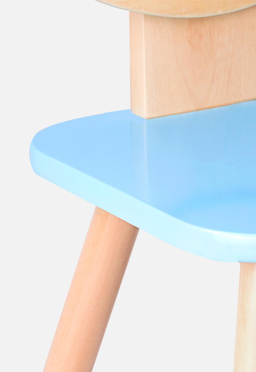 Greenbean Learning - Classic World - Bear Chair for Kids - Blue