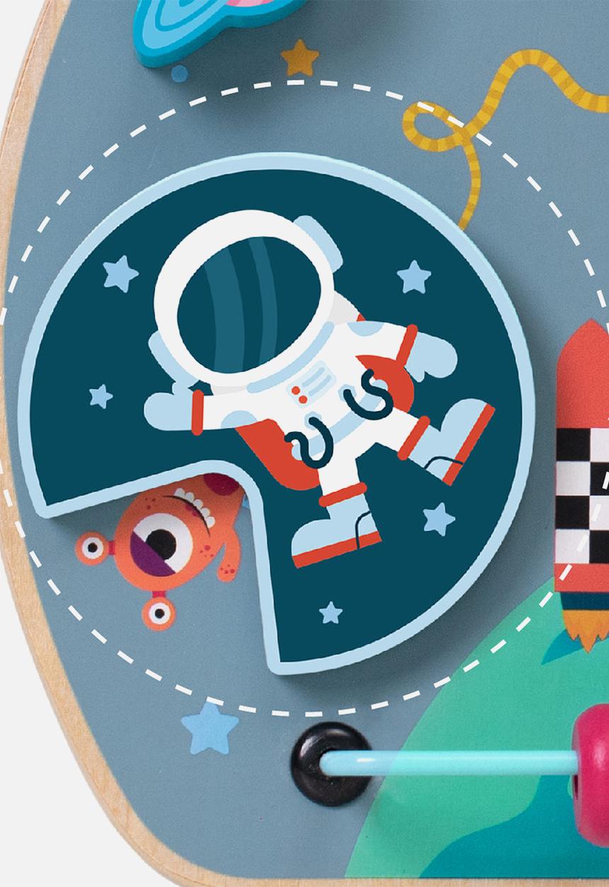Greenbean Learning - Classic World - Rocket Busy Board Play Set
