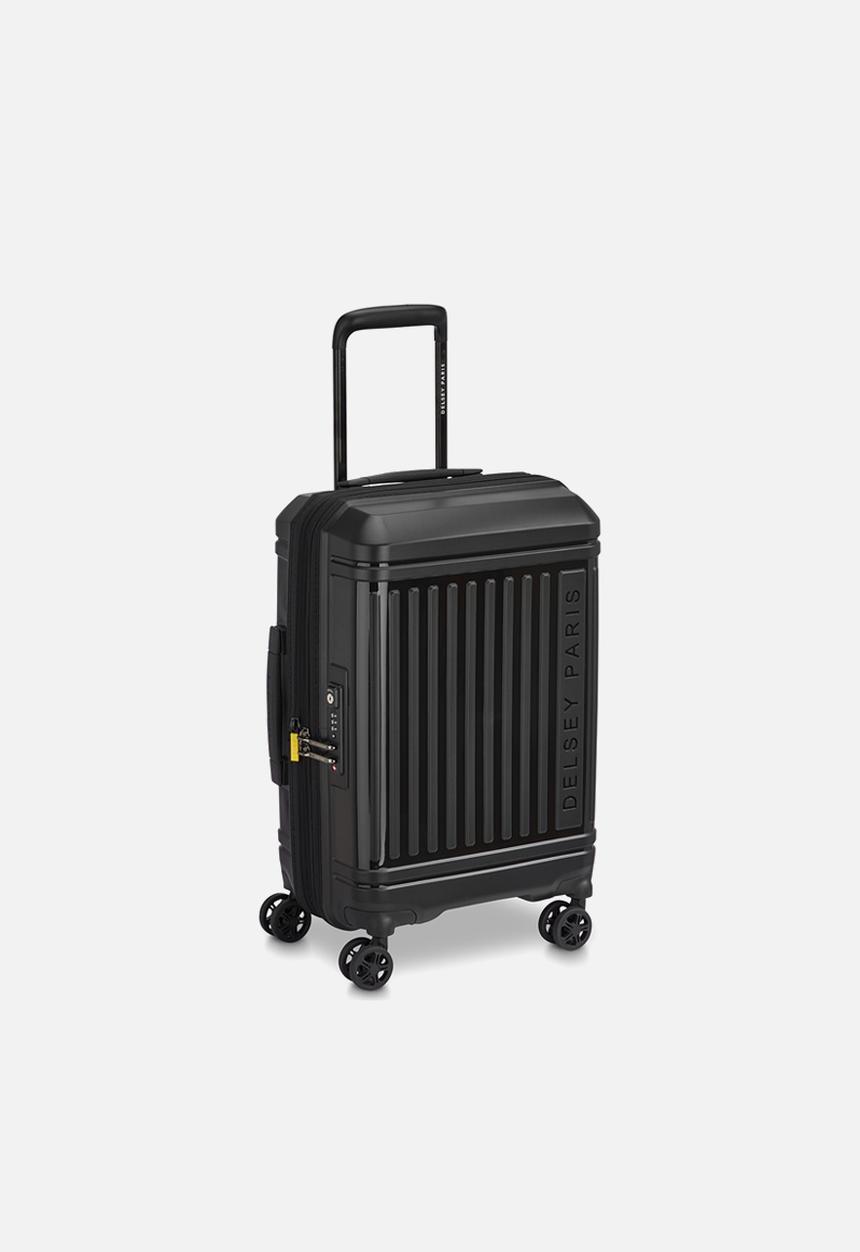 Delsey - Delsey Small Lutece Se 55Cm Cabin Trolley Case - Black