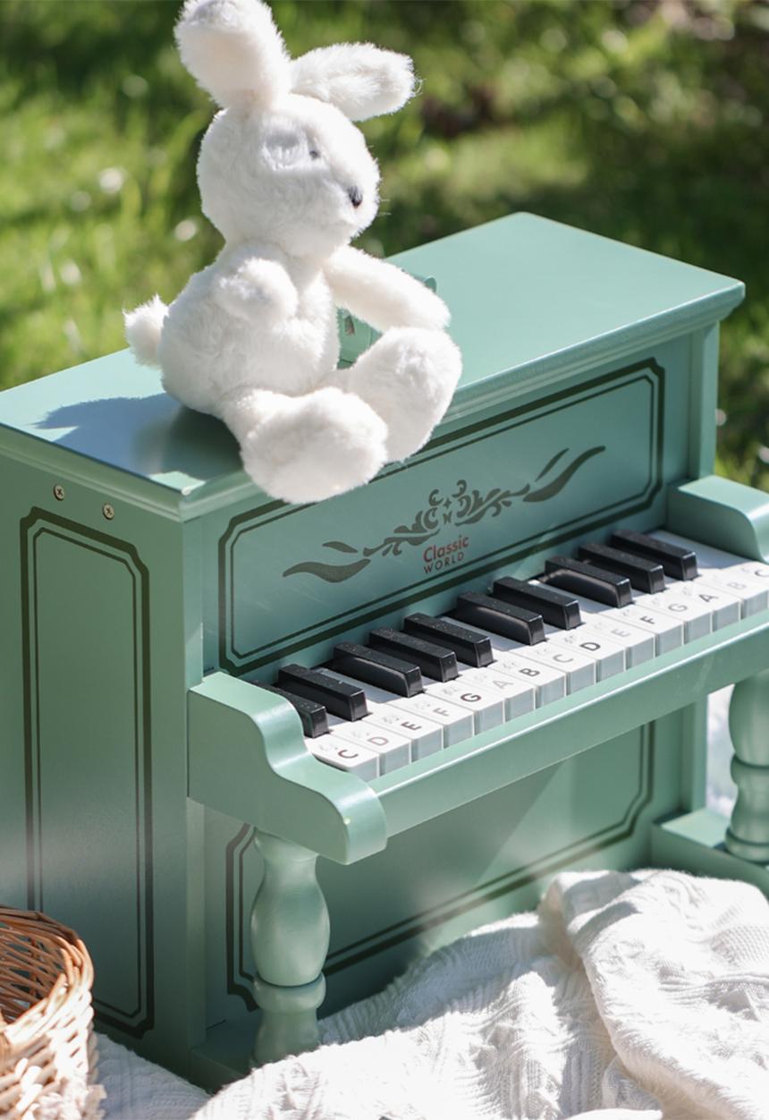 Greenbean Learning - Classic World - Pretend & Play - Wooden Vintage Piano