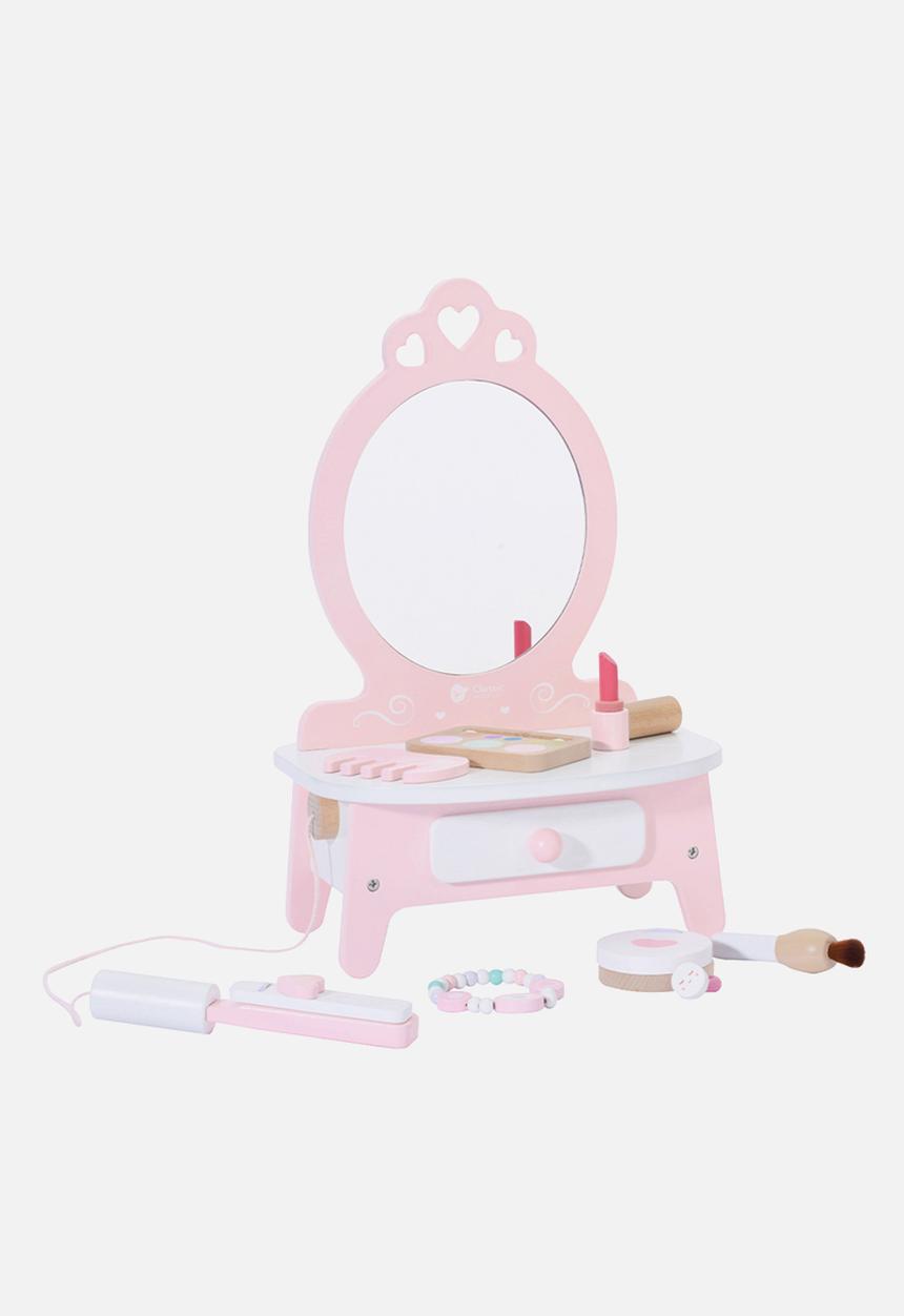 Greenbean Learning - Classic World - Pretend & Play - Pink Vanity Dresser