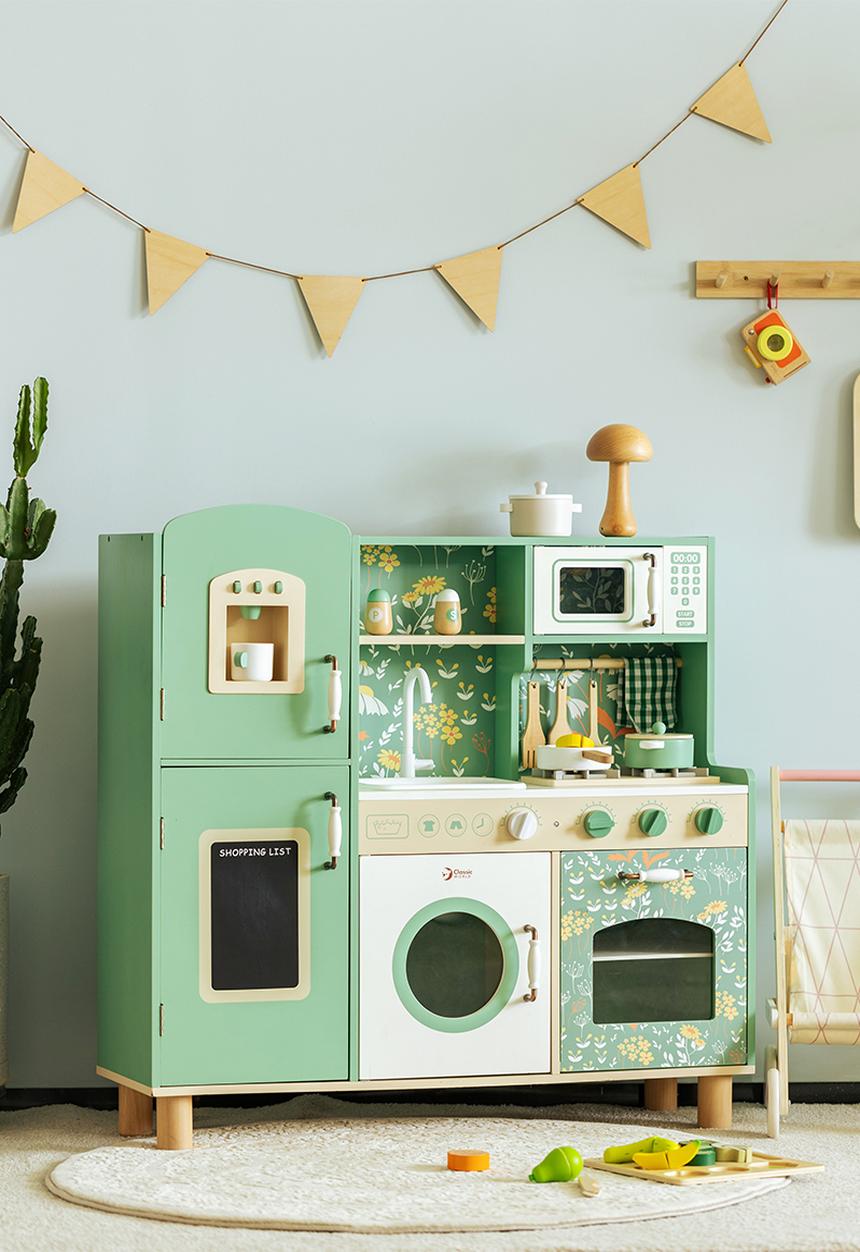 Greenbean Learning - Classic World - Pretend & Play - Vintage Kitchen