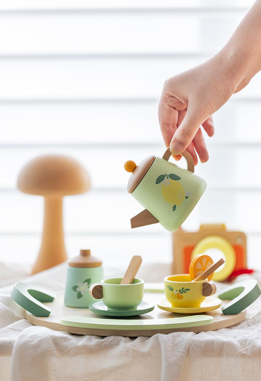 Greenbean Learning - Classic World - Pretend & Play - Vintage Afternoon Tea Set