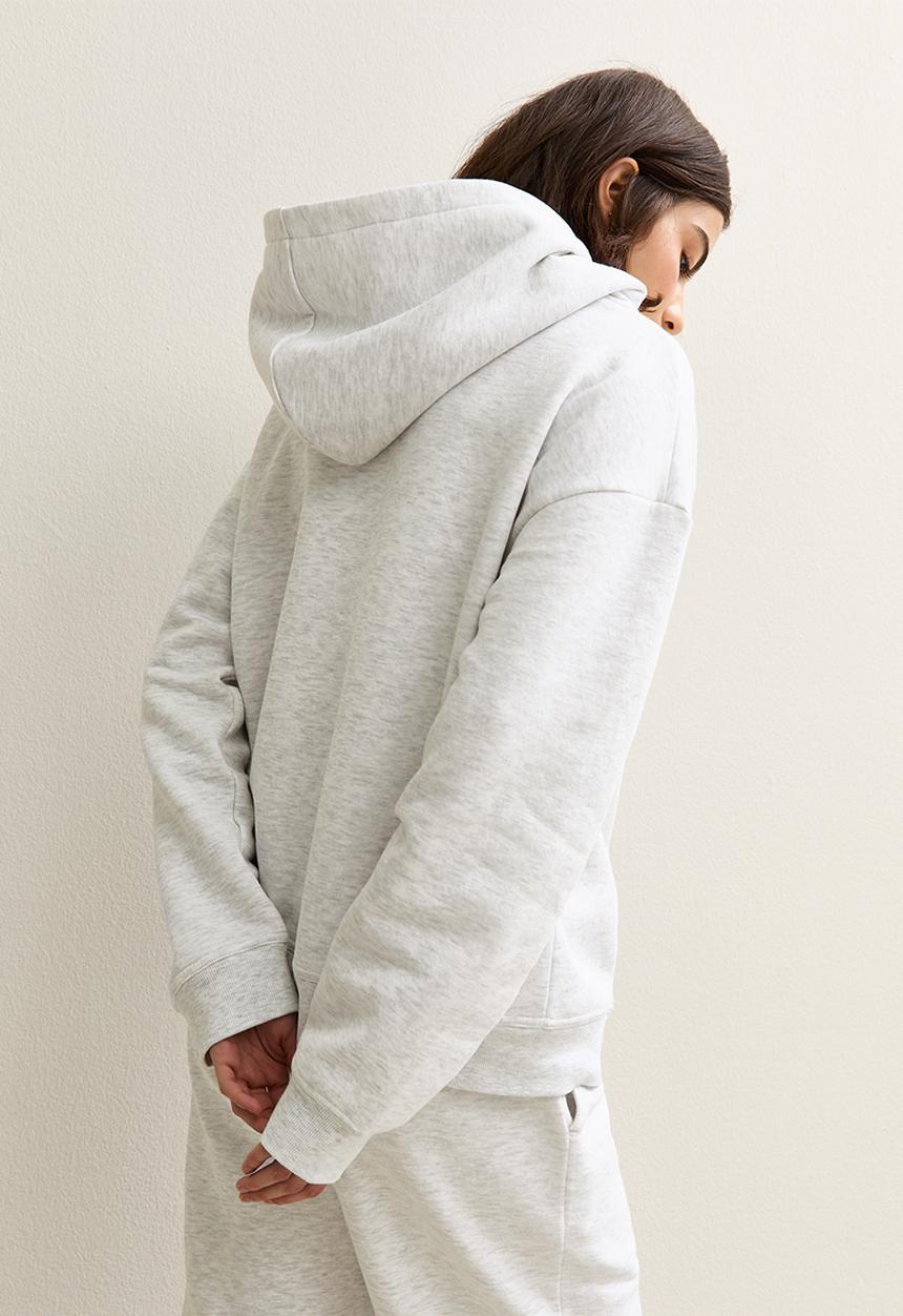 New Look - Vde hoodie - grey marl