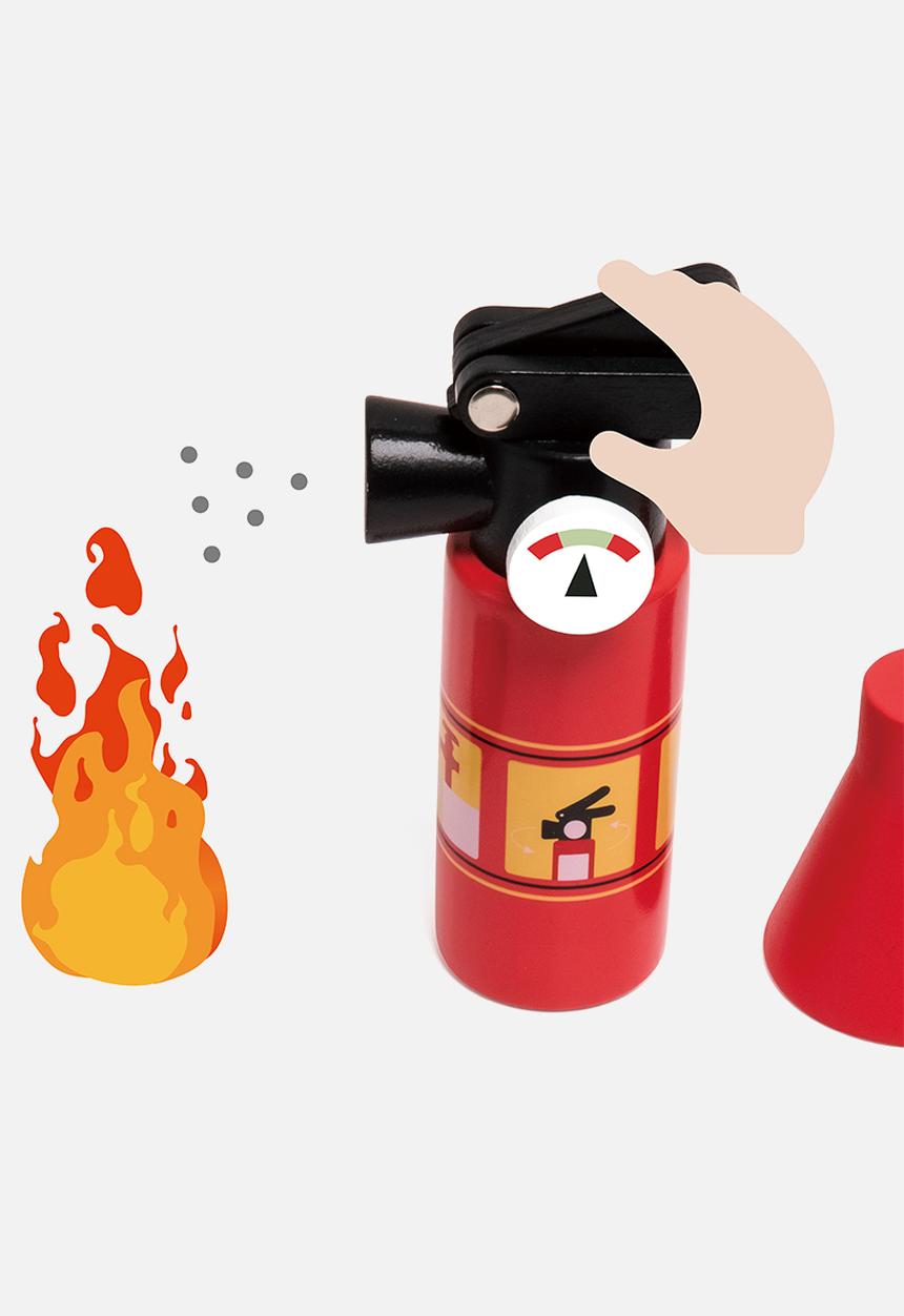 Greenbean Learning - Classic World - Pretend & Play - Firefighting Set