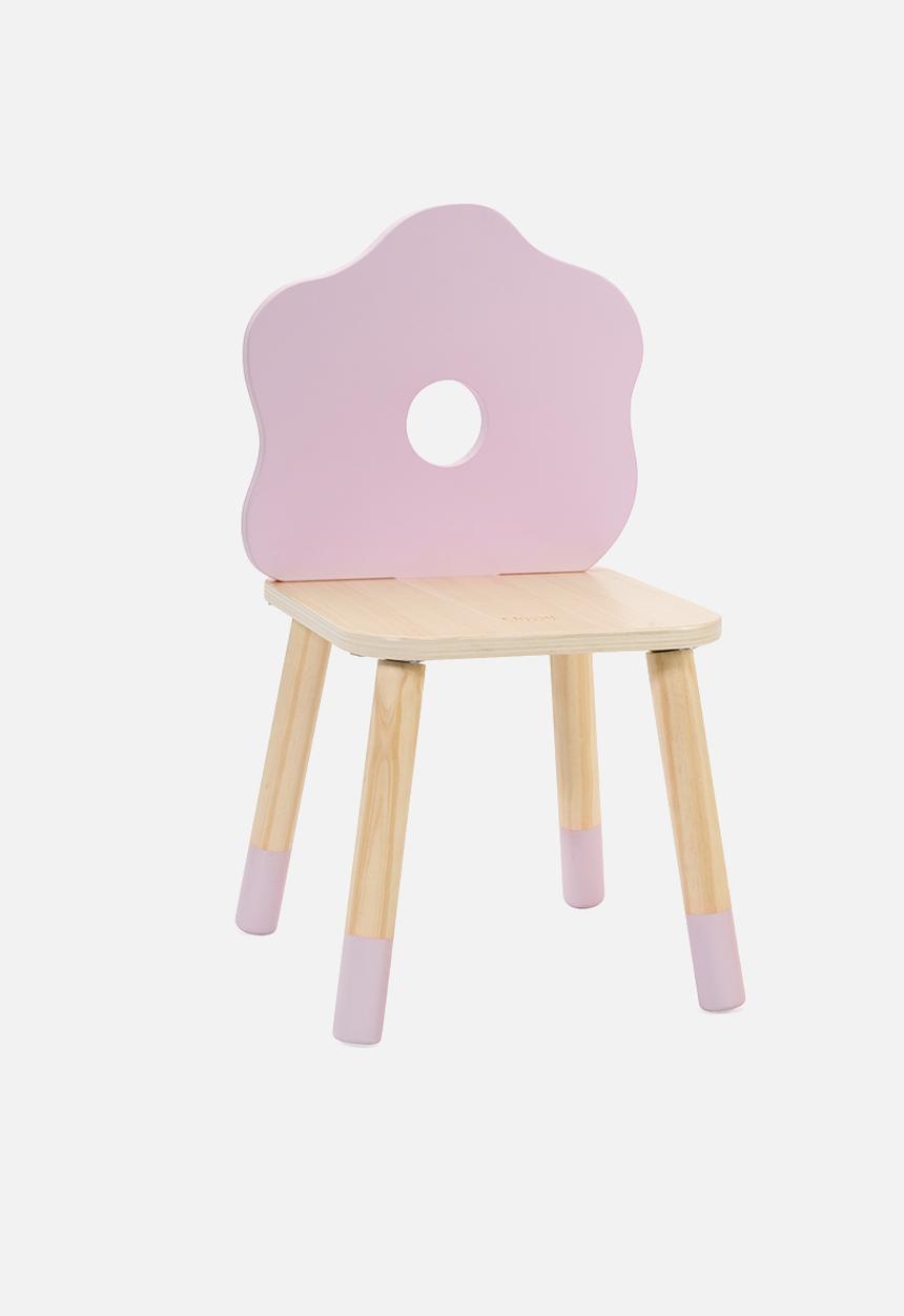 Greenbean Learning - Classic World - Wooden Kids Grace Chair - Flower