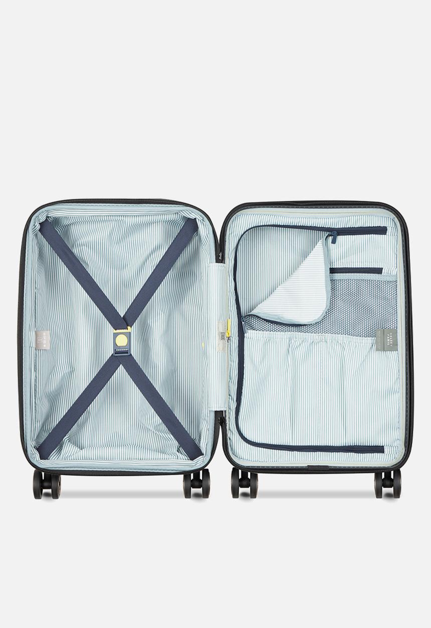 Delsey - Delsey Small Longitude 55Cm Cabin Trolley Case - Blue