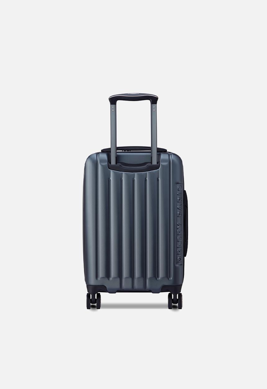 Delsey - Delsey Small Longitude 55Cm Cabin Trolley Case - Charcoal