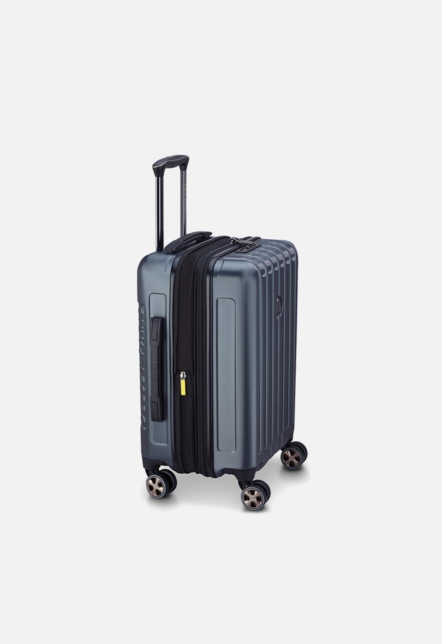 Delsey - Delsey Small Longitude 55Cm Cabin Trolley Case - Charcoal