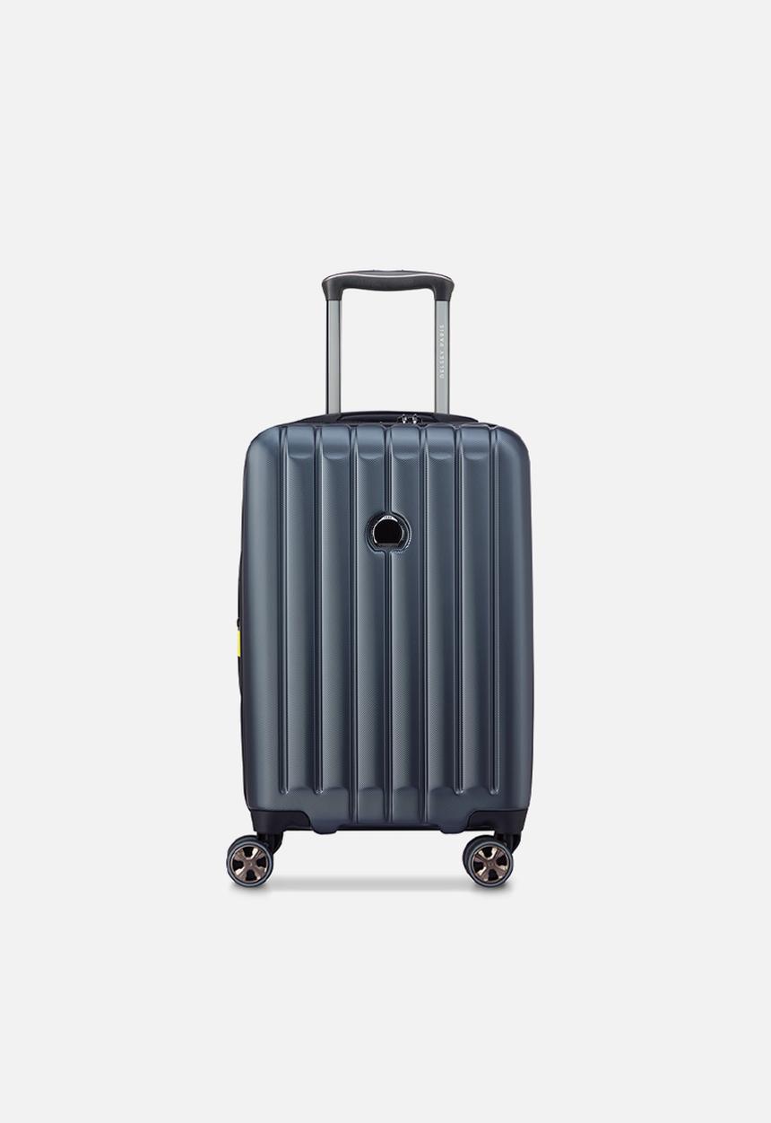 Delsey - Delsey Small Longitude 55Cm Cabin Trolley Case - Charcoal