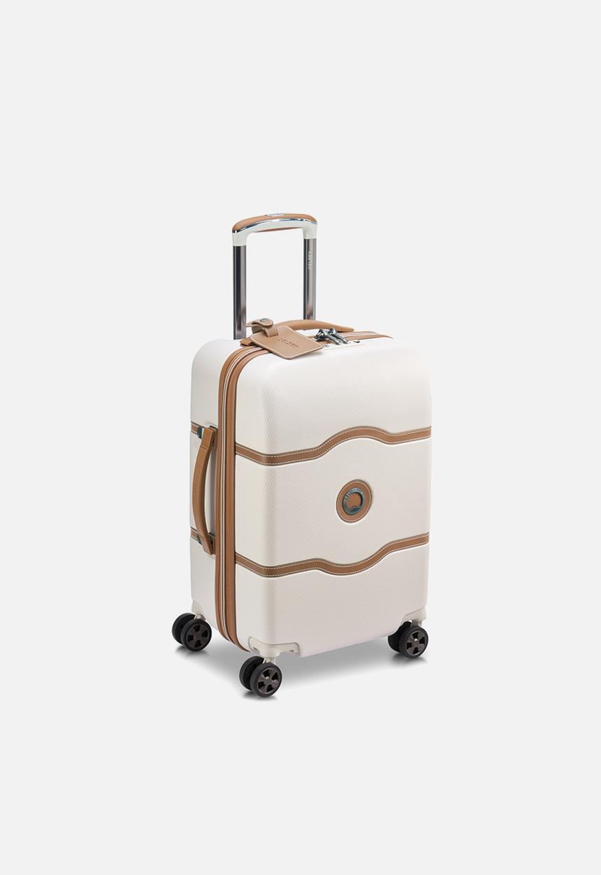Delsey - Delsey Small Chatelet Air 2.0 55Cm 4Dw Cabin Trolley Case - Angora
