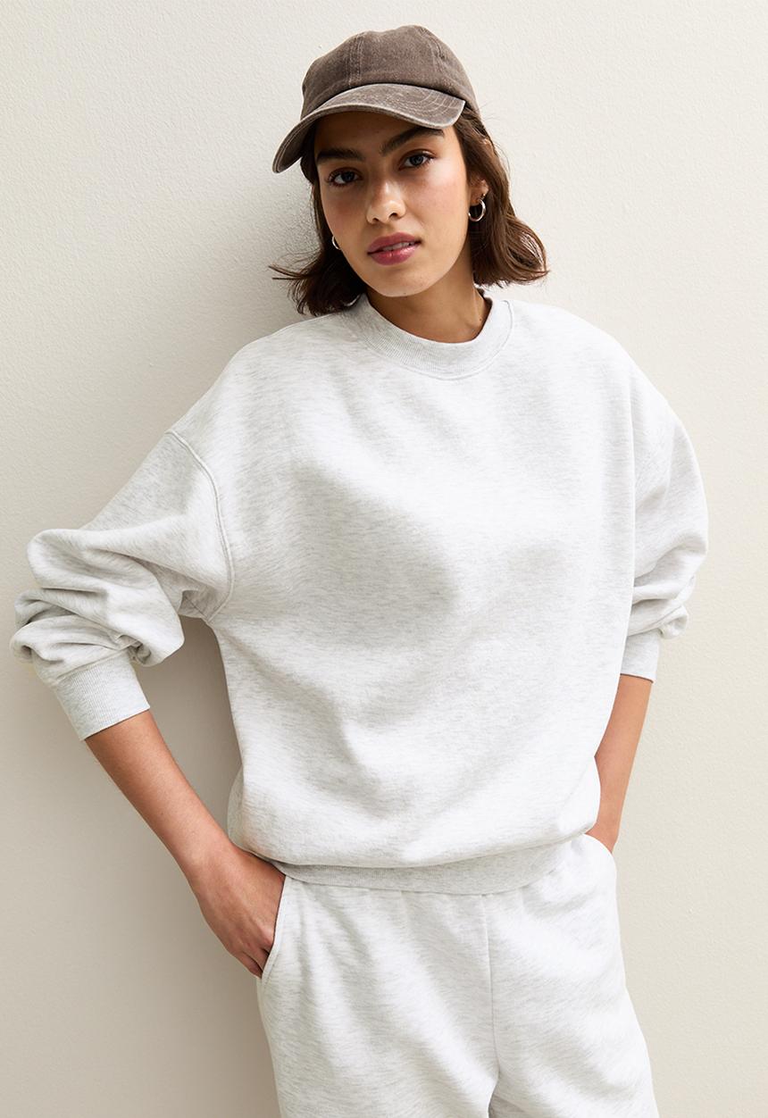 New Look - Vde helsinki sweat - grey