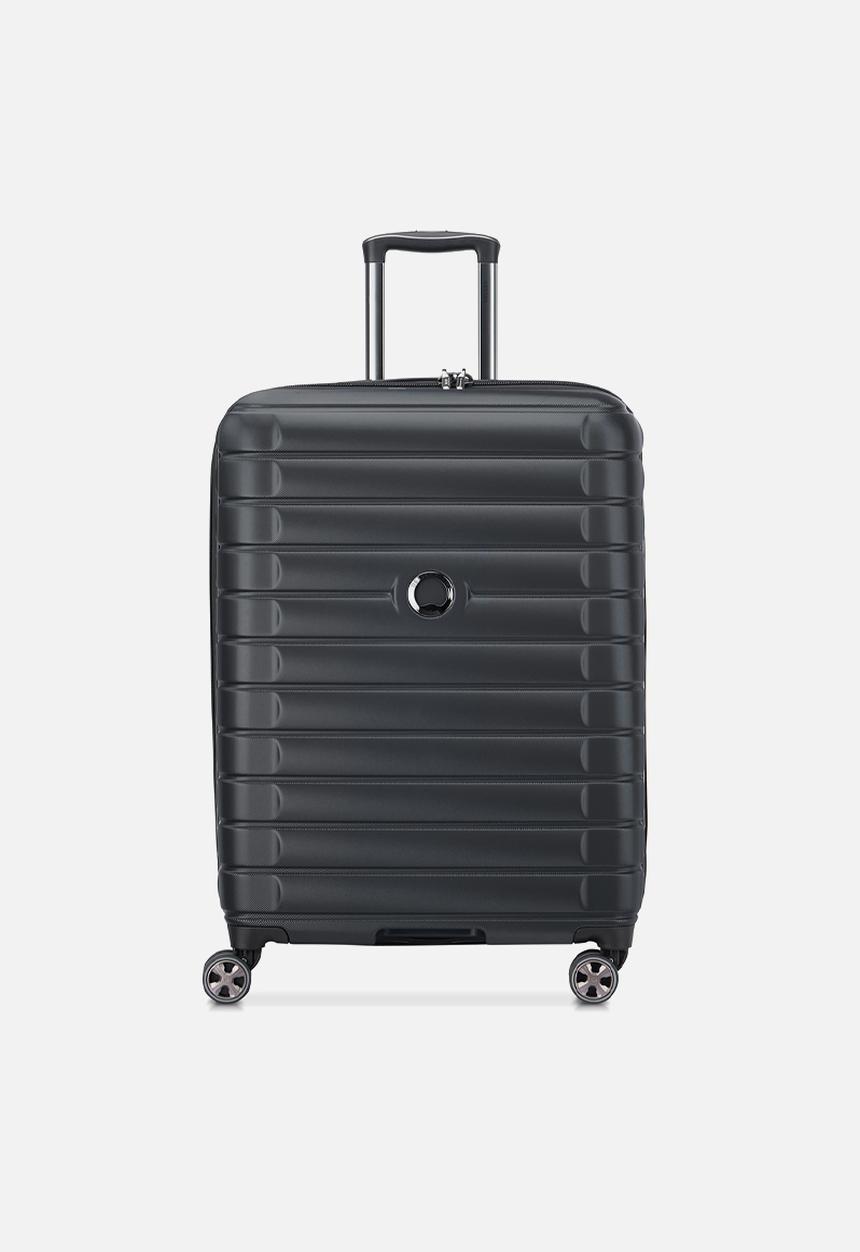 Delsey - Delsey Medium Shadow 5.0 70Cm 4Dw Trolley Case - Black
