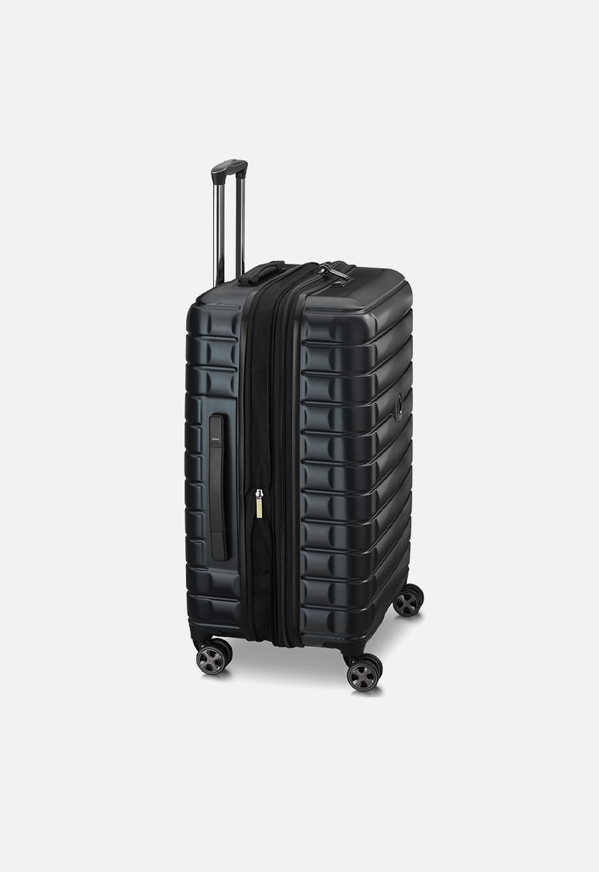 Delsey - Delsey Medium Shadow 5.0 70Cm 4Dw Trolley Case - Black