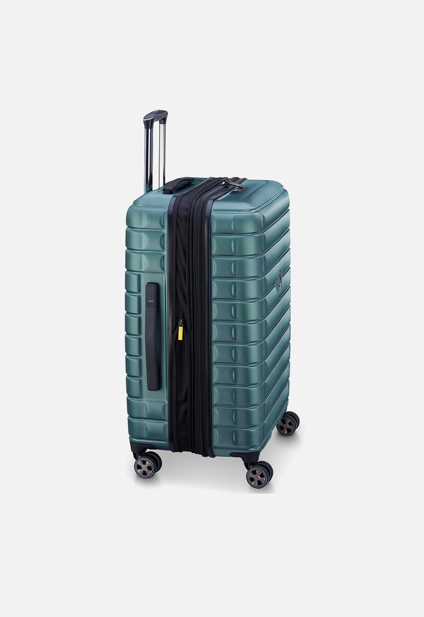 Delsey - Delsey Medium Shadow 5.0 70Cm 4Dw Trolley Case - Green