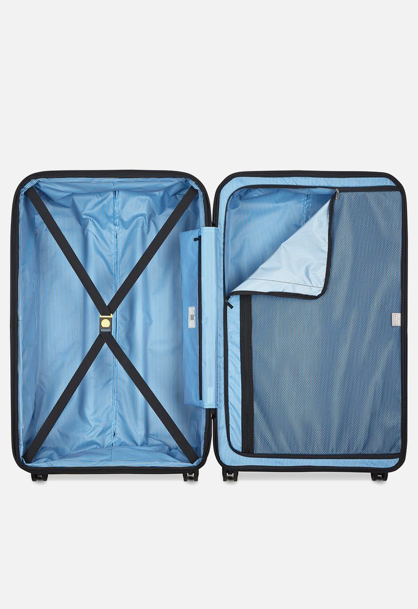 Delsey - Delsey Medium Lutece Se 68Cm Trolley Case - Black