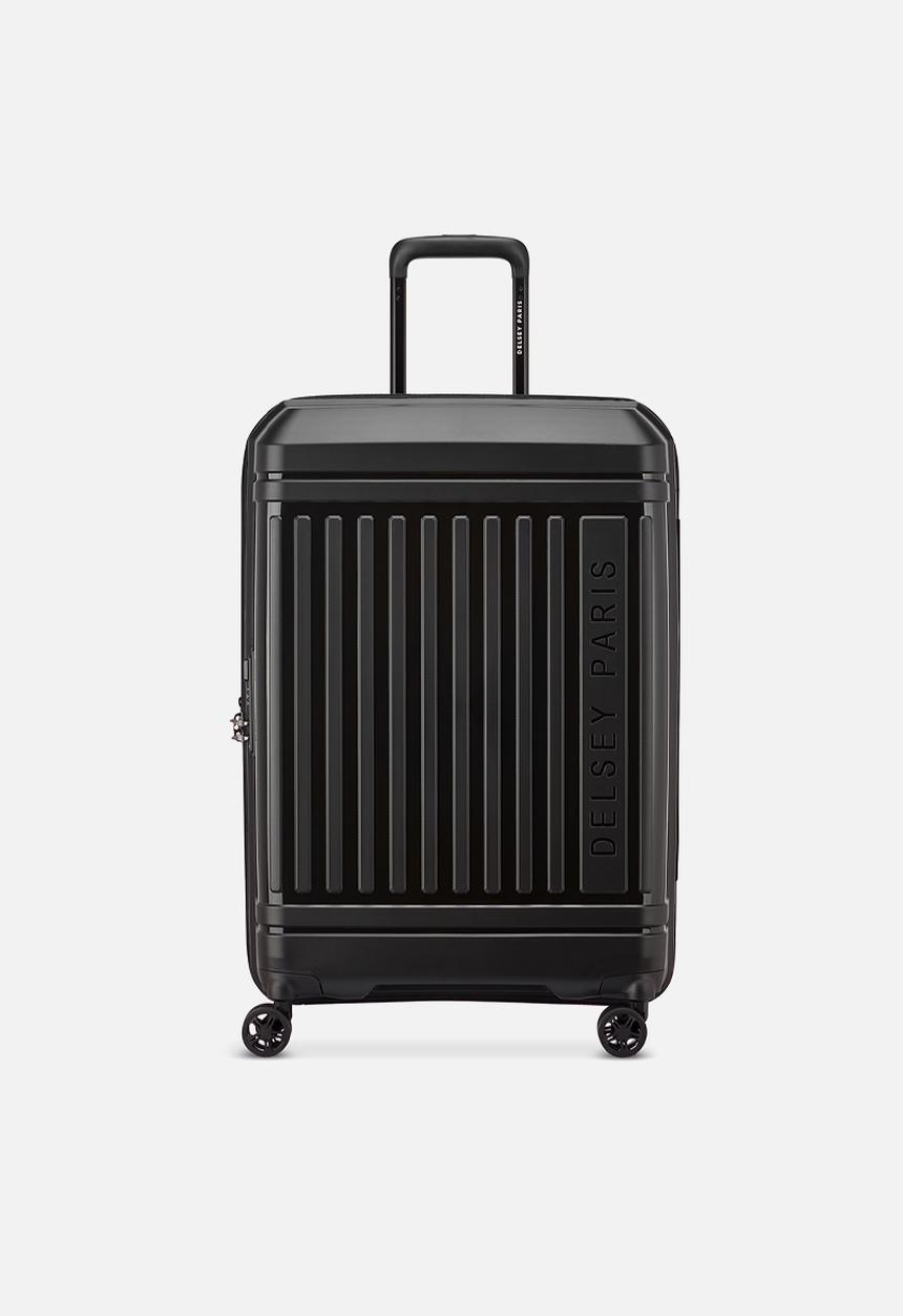 Delsey - Delsey Medium Lutece Se 68Cm Trolley Case - Black