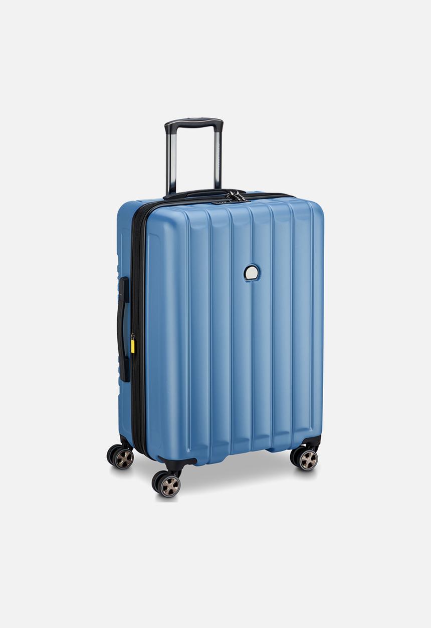 Delsey - Delsey Medium Longitude 69Cm Trolley Case - Blue