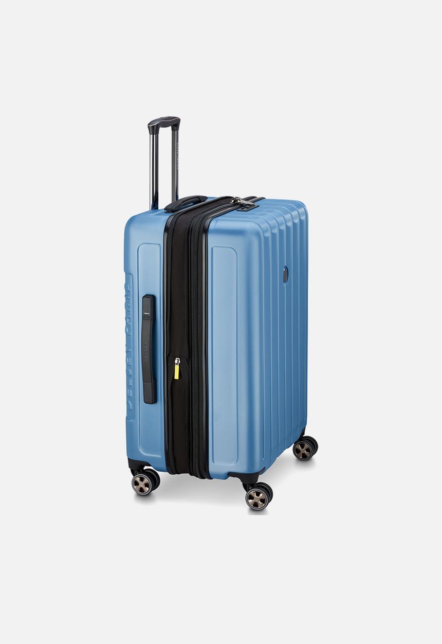 Delsey - Delsey Medium Longitude 69Cm Trolley Case - Blue
