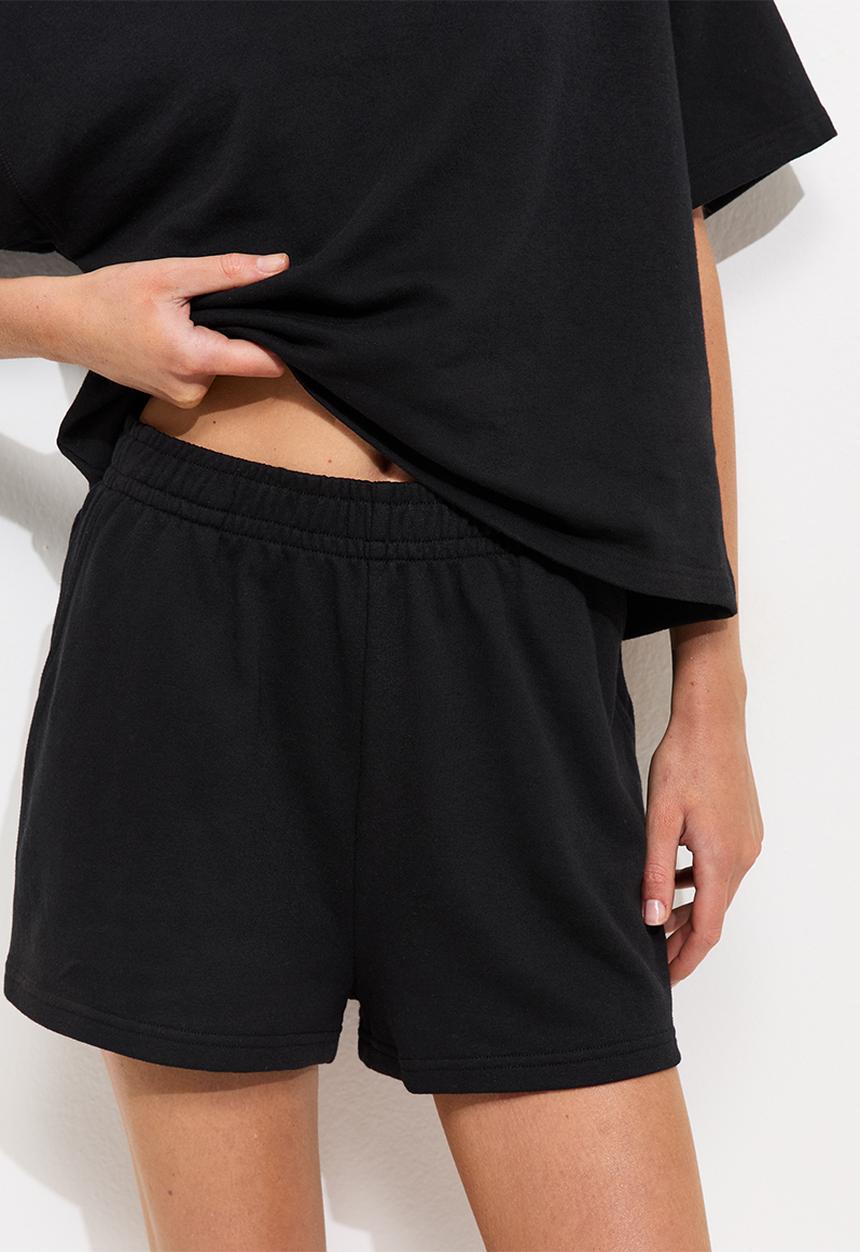 New Look - Vde jogger short - black
