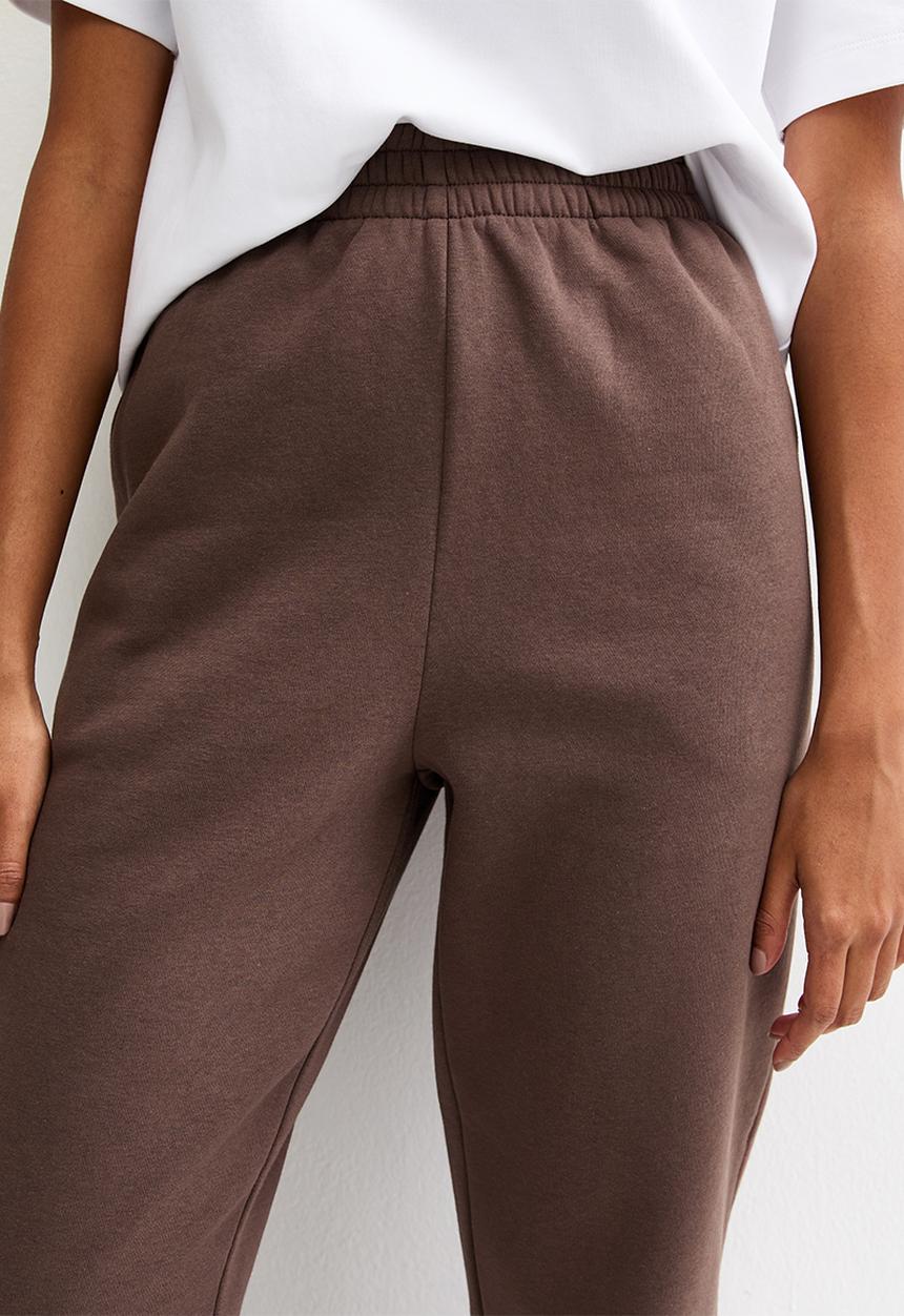 New Look - Vde cuffed jogger - dark brown