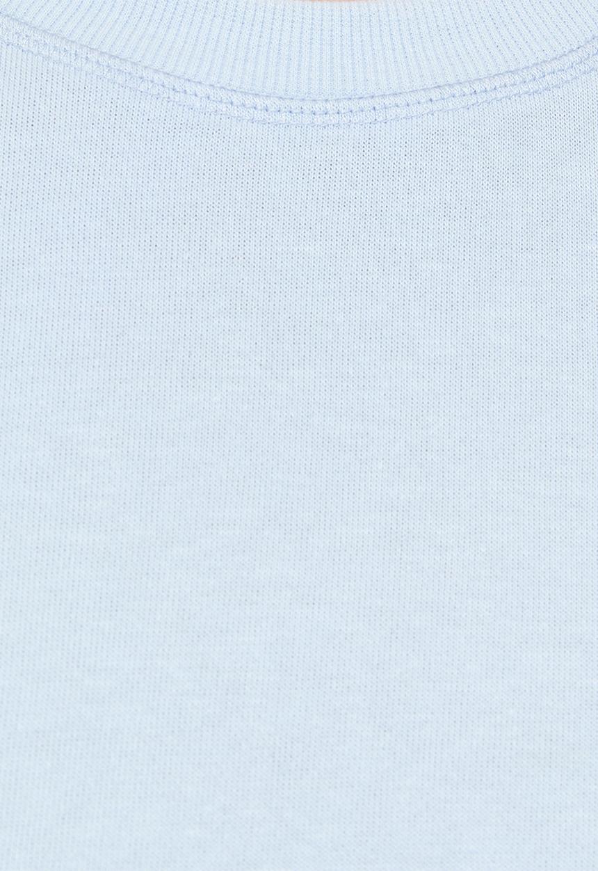New Look - Vde sweat t-shirt - light blue