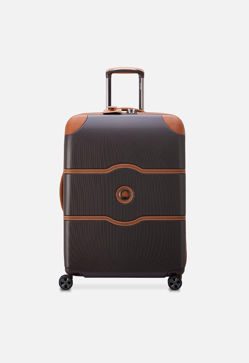 Delsey - Delsey Medium Chatelet Air 2.0 70Cm 4Dw Trolley Case - Chocolate