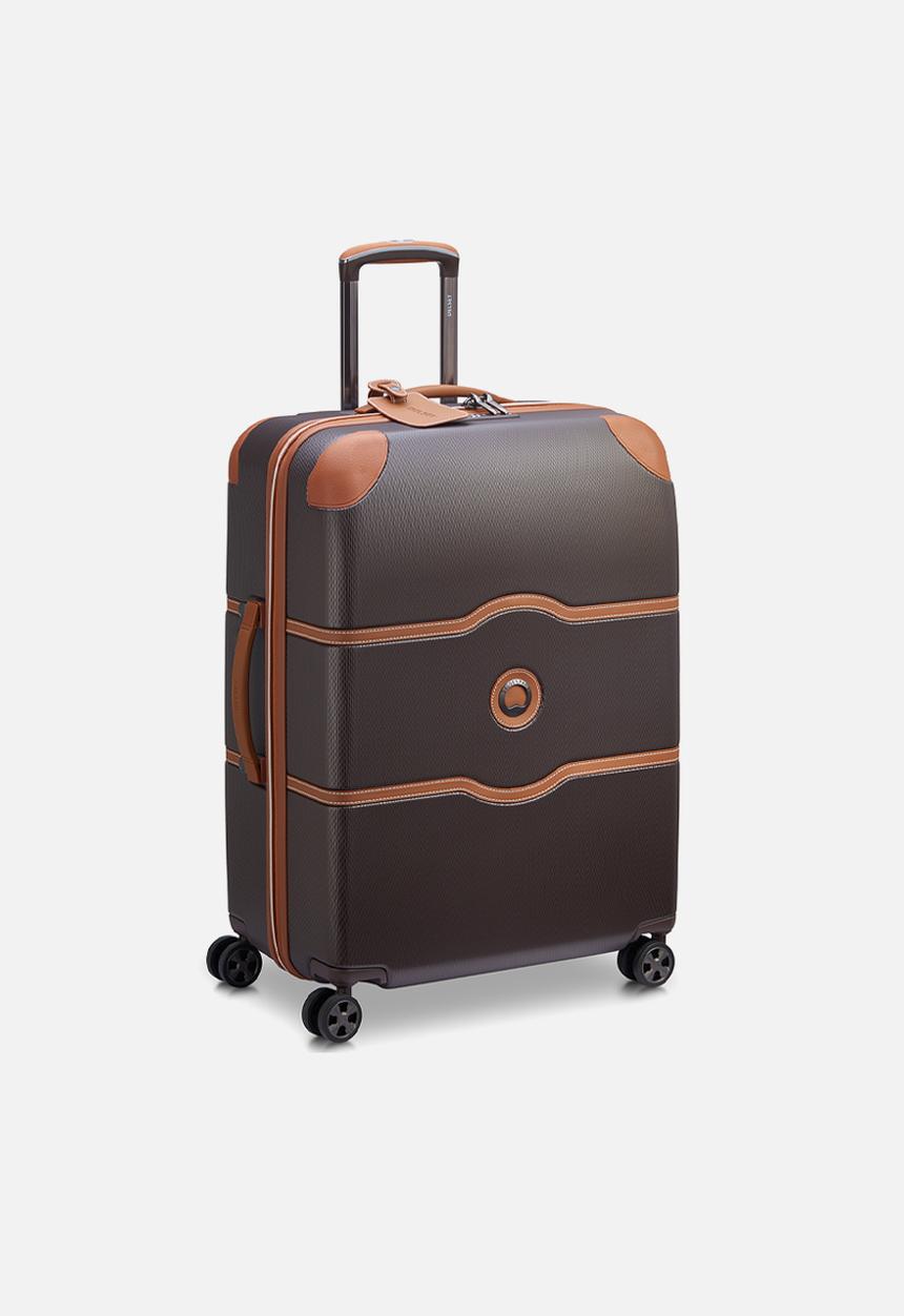 Delsey - Delsey Medium Chatelet Air 2.0 70Cm 4Dw Trolley Case - Chocolate