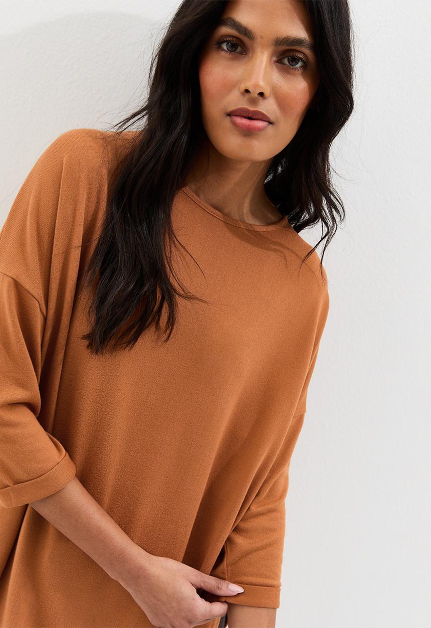 New Look - Cs vde bella knit top - tan