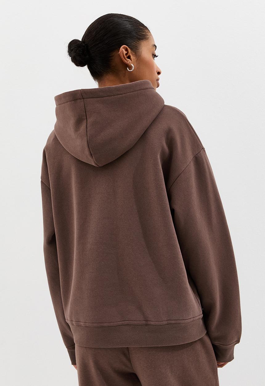 New Look - Vde hoodie - dark brown