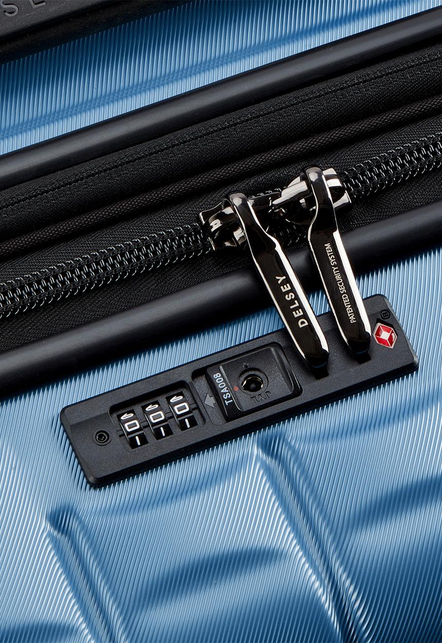 Delsey - Delsey Large Longitude 81Cm Trolley Case - Blue