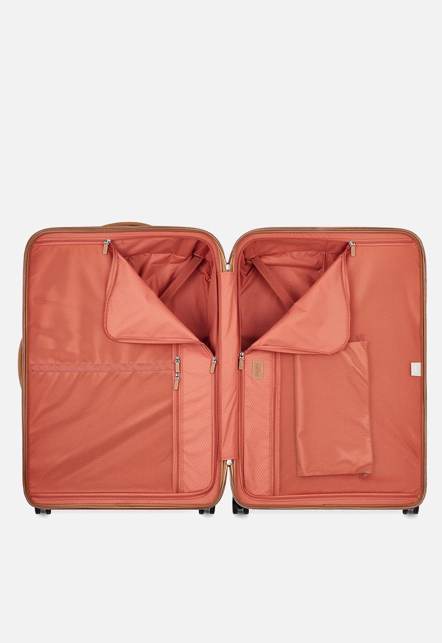 Delsey - Delsey Large Chatelet Air 2.0 82Cm 4Dw Trolley Case - Chocolate