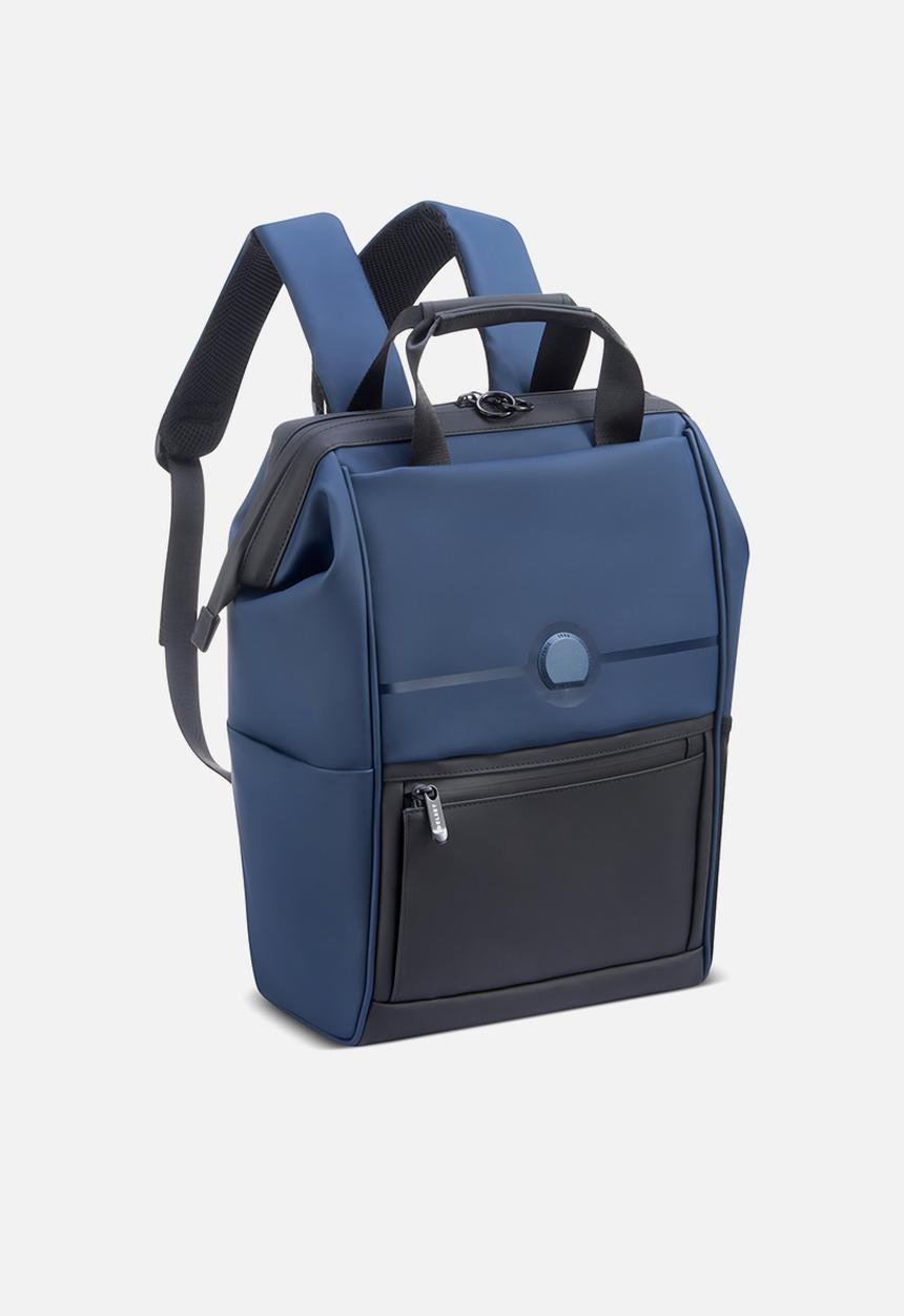 Delsey - Delsey Turenne Soft 14" Backpack - Navy