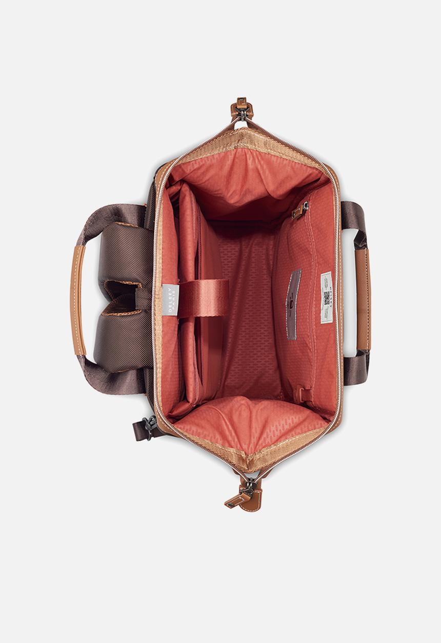 Delsey - Delsey Chatelet Air Soft 14" Backpack - Chocolate