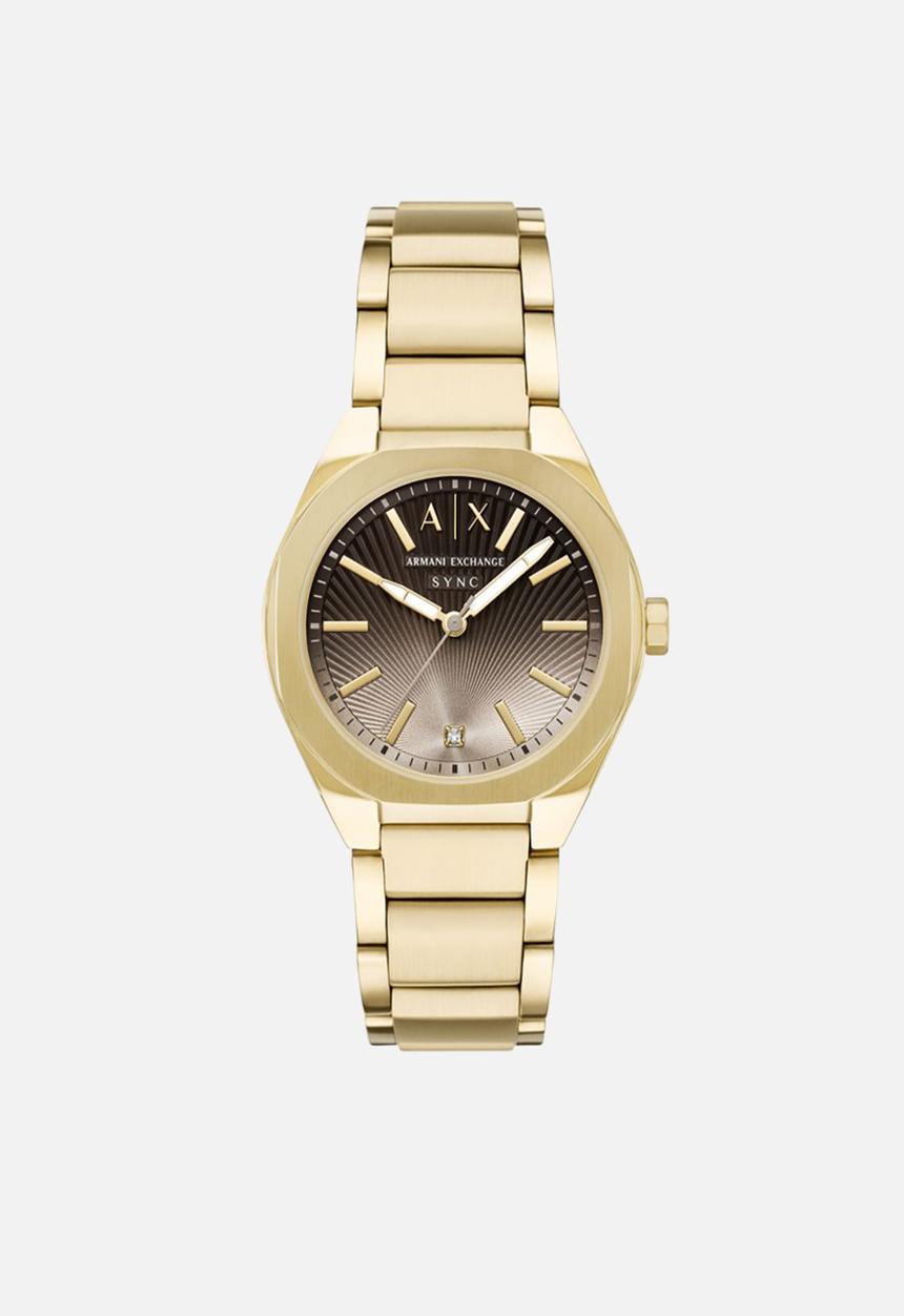 Sync AX6031 Watch - Gold