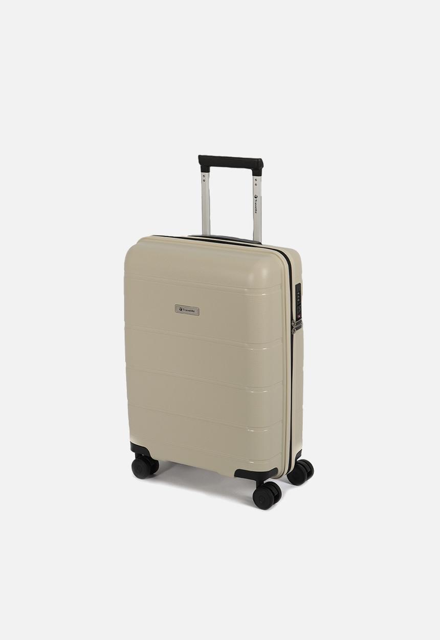 Travelite - Travelite Small Skye 55Cm Cabin Trolley Case - Stone