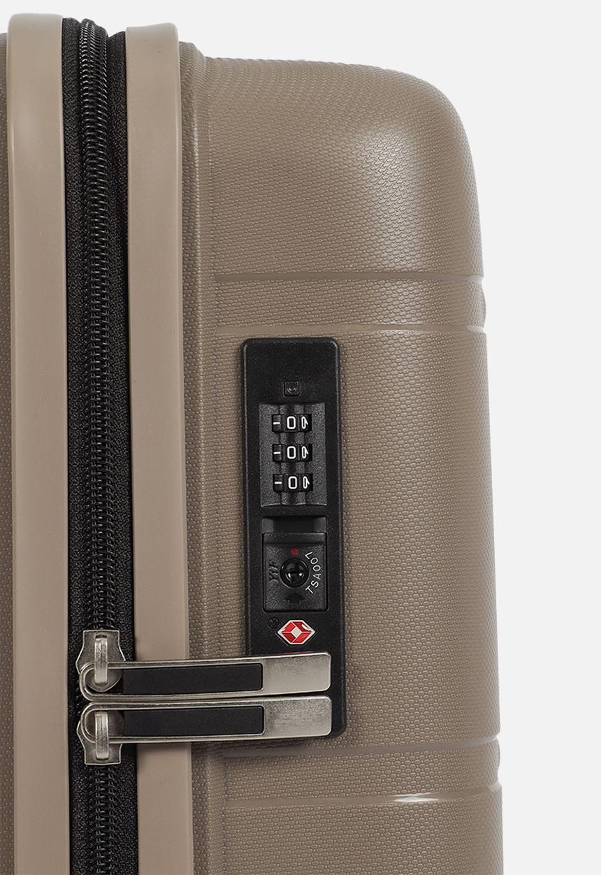 Travelite - Travelite Small Skye 55Cm Cabin Trolley Case - Taupe