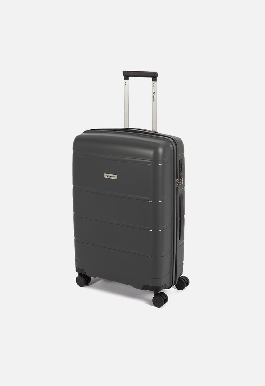 Travelite - Travelite Medium Skye 66Cm Trolley Case - Charcoal