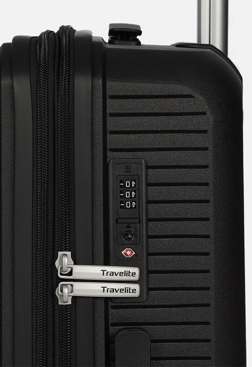 Travelite - Travelite Medium Fiji 66Cm Trolley Case - Black