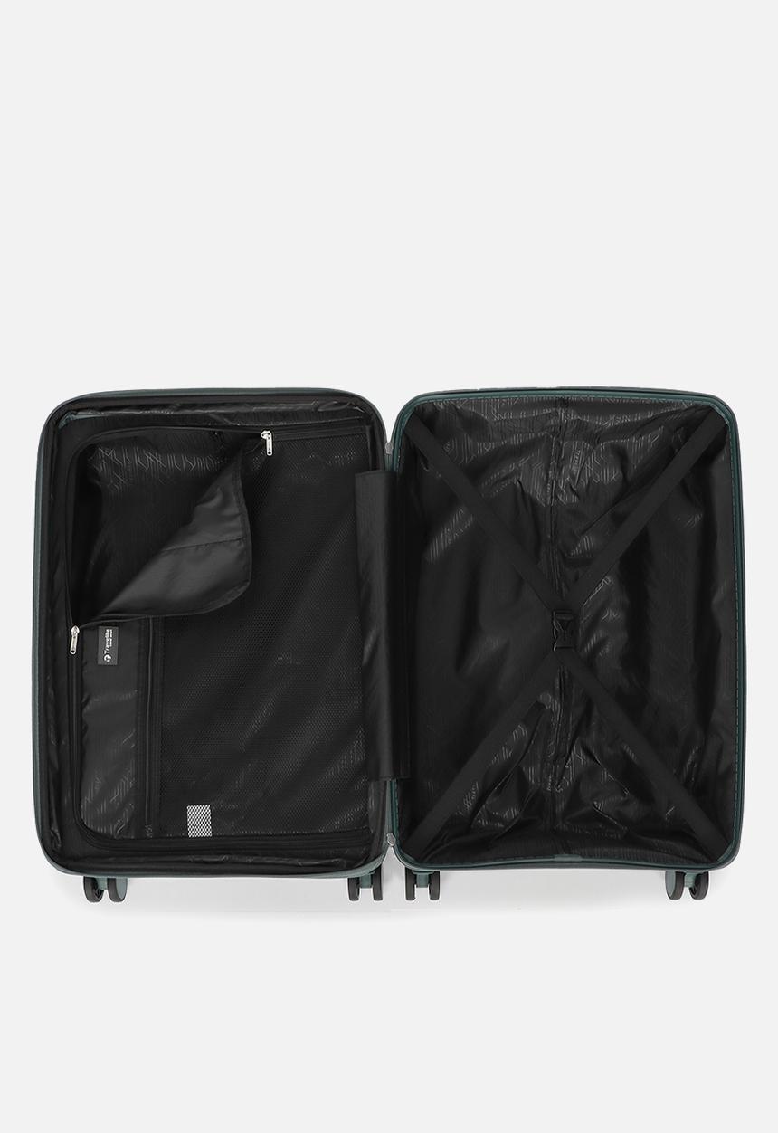 Travelite - Travelite Medium Fiji 66Cm Trolley Case - Dark Green